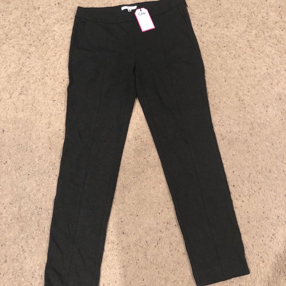 NWT CAbi pointe grey pants.